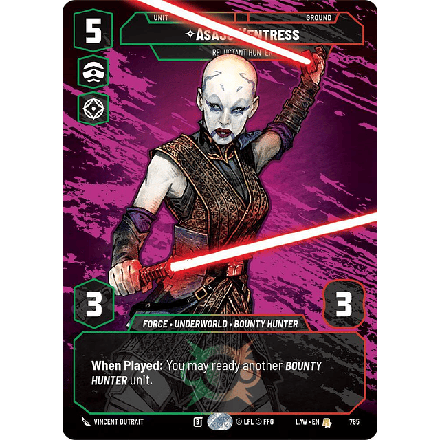 Asajj Ventress - Reluctant Hunter (Prestige)
