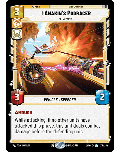 Anakin's Podracer - So Wizard!