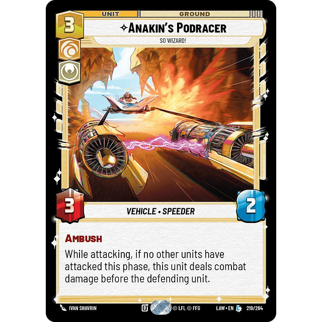 Anakin's Podracer - So Wizard!
