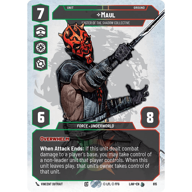 Maul - Master of the Shadow Collective (Prestige)