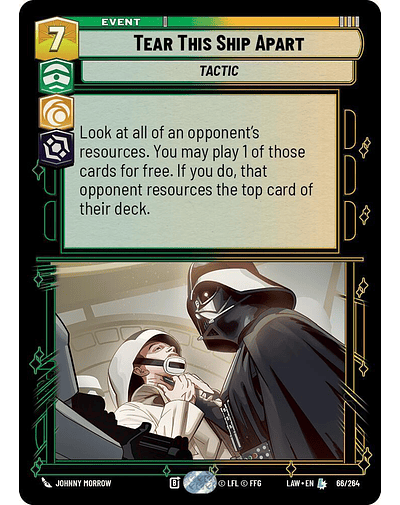 Tear This Ship Apart