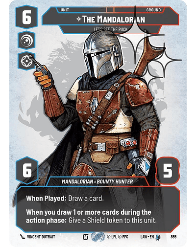 The Mandalorian - Let's See The Puck (Prestige Foil)