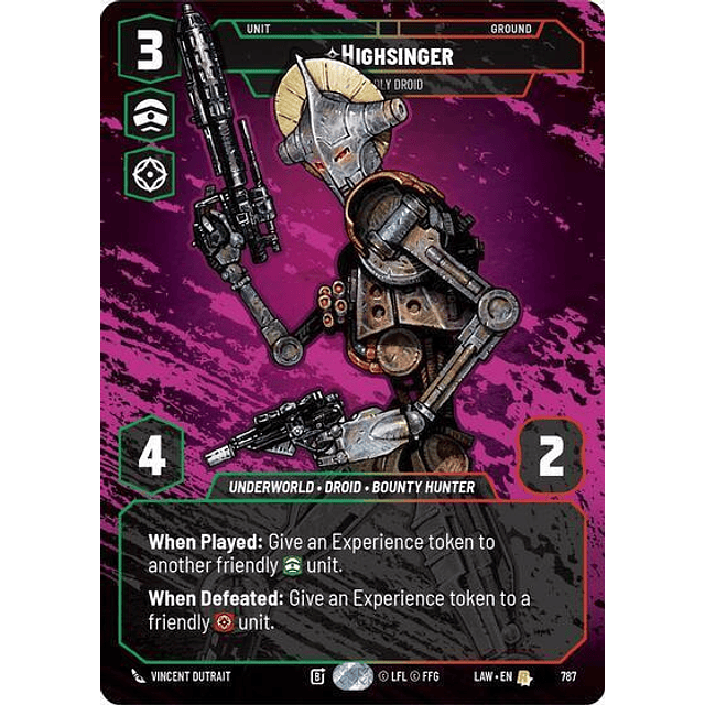 Highsinger - Deadly Droid (Prestige)