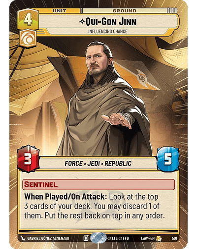 Qui-Gon Jinn - Influencing Chance (Hyperspace)