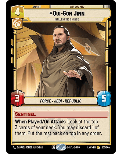 Qui-Gon Jinn - Influencing Chance