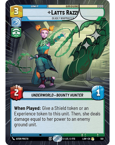 Latts Razzi - Deadly Whipmaster (Hyperspace Foil)
