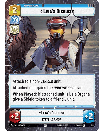 Leia's Disguise (Hyperspace Foil)