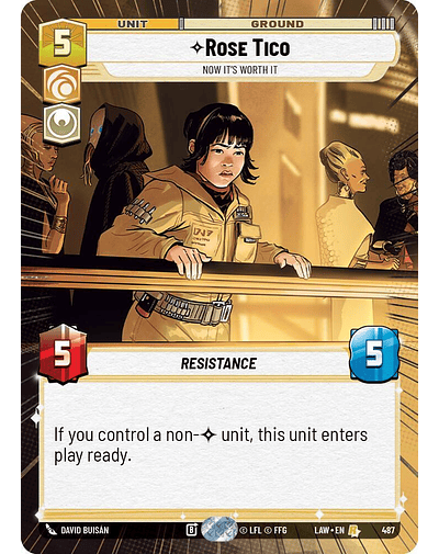 Rose Tico - Now It's Worth It (Hyperspace)