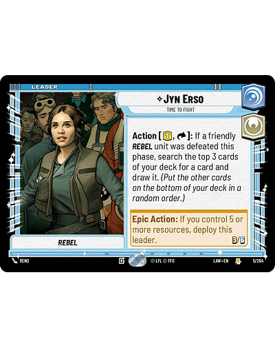Jyn Erso - Time to Fight