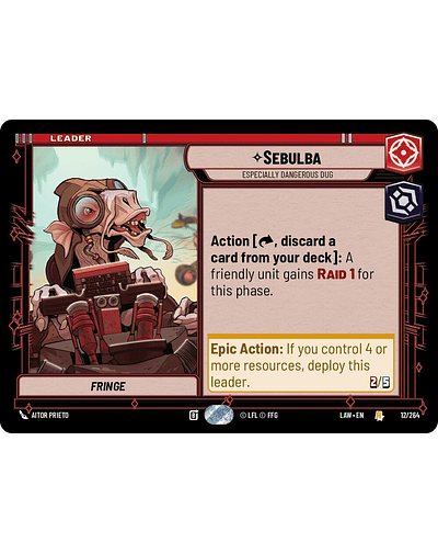 Sebulba - Especially Dangerous Dug (Hyperspace)