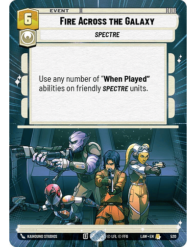 Fire Across the Galaxy (Hyperspace) 