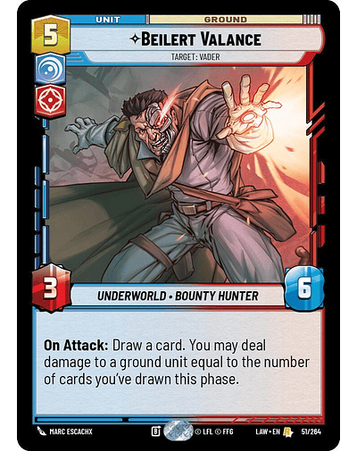 Beilert Valance - Target: Vader