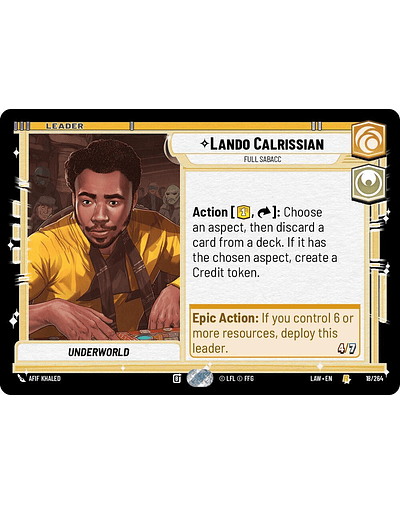 Lando Calrissian - Full Sabacc