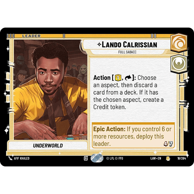Lando Calrissian - Full Sabacc