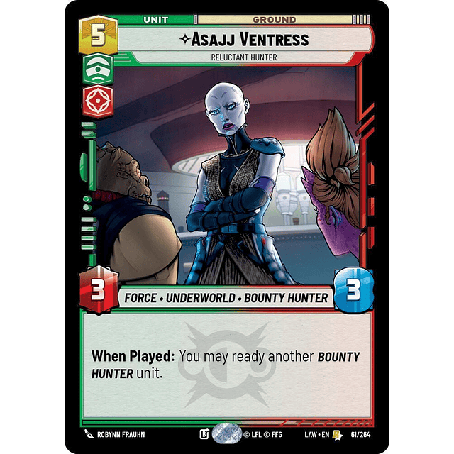 Asajj Ventress - Reluctant Hunter