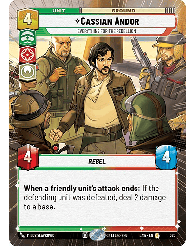 Cassian Andor - Everything for the Rebellion (Hyperspace) 