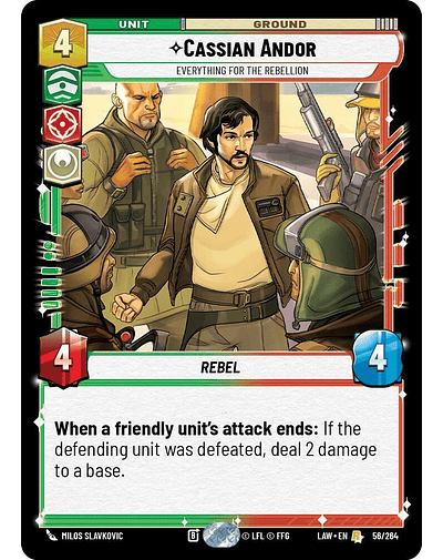 Cassian Andor - Everything for the Rebellion