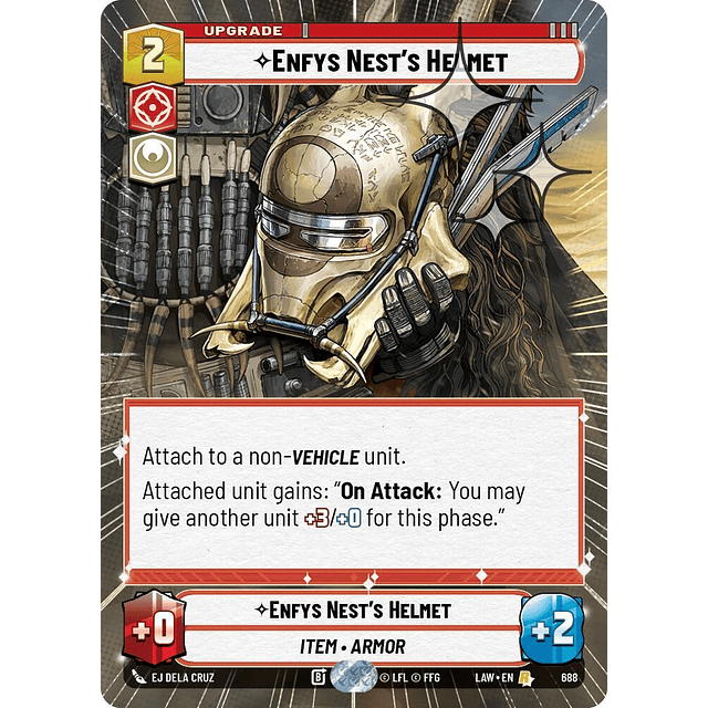 Enfys Nest's Helmet (Hyperspace Foil)