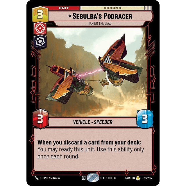 Sebulba's Podracer - Taking the Lead
