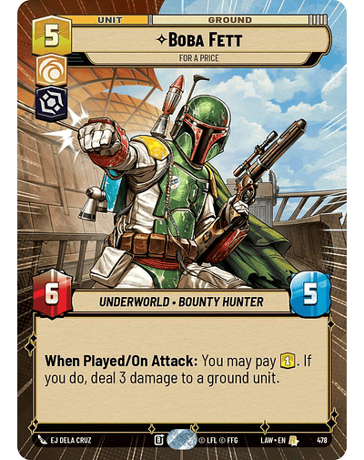 Boba Fett - For a Price (Hyperspace)