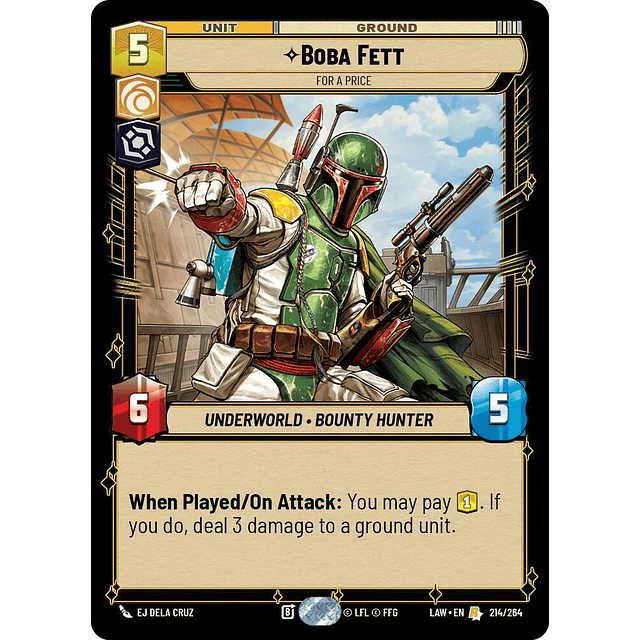Boba Fett - For a Price