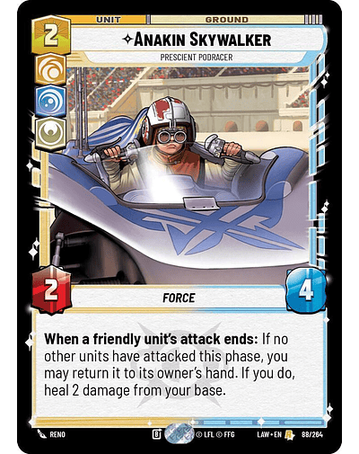 Anakin Skywalker - Prescient Podracer