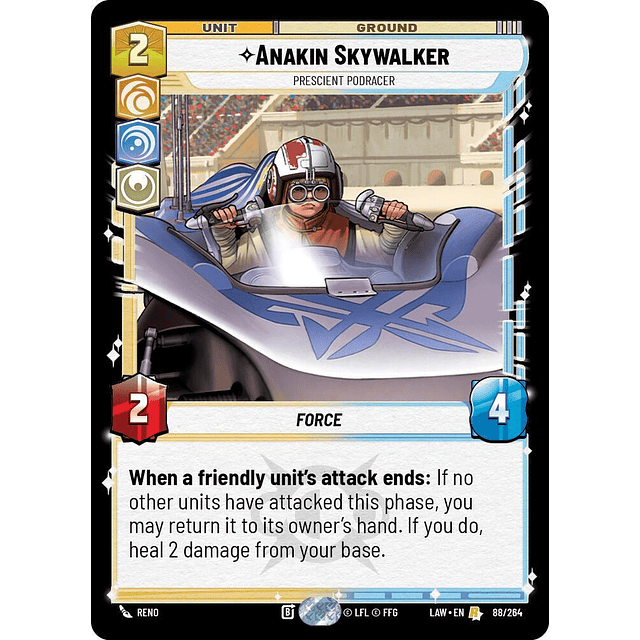 Anakin Skywalker - Prescient Podracer