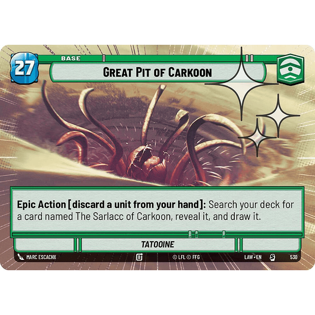 Great Pit of Carkoon (Hyperspace Foil)