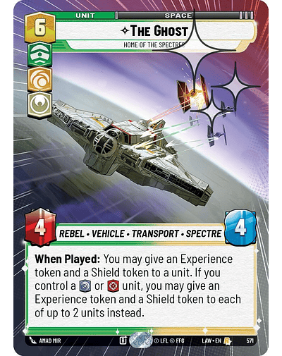 The Ghost - Home of the Spectres (Hyperspace Foil)