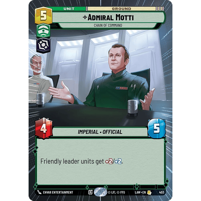 Admiral Motti - Chain of Command (Hyperspace)