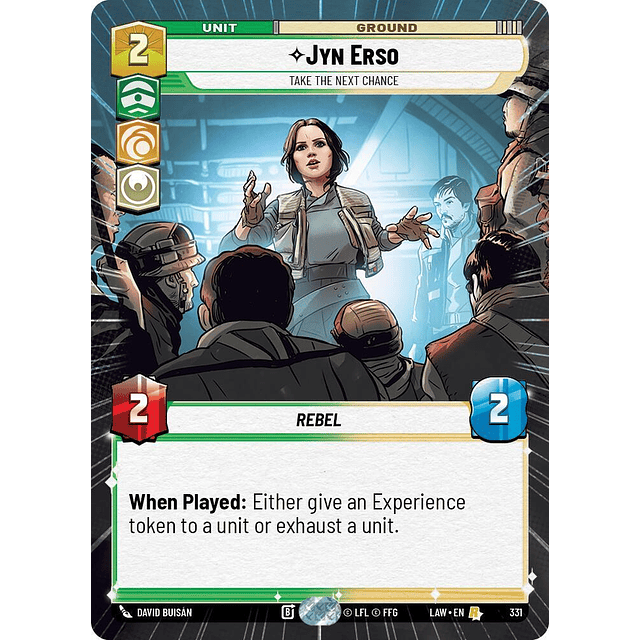 Jyn Erso - Take the Next Chance (Hyperspace)