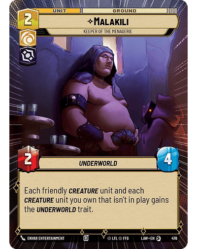 Malakili - Keeper of the Menagerie (Hyperspace)
