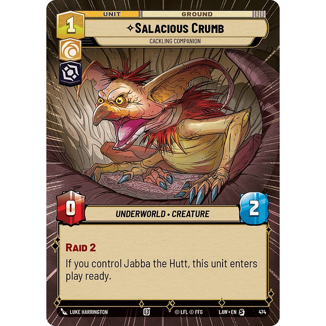 Salacious Crumb - Cackling Companion (Hyperspace)