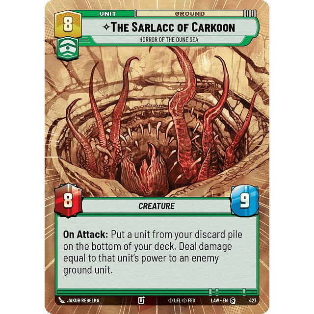 The Sarlacc of Carkoon - Horror of the Dune Sea (Hyperspace)