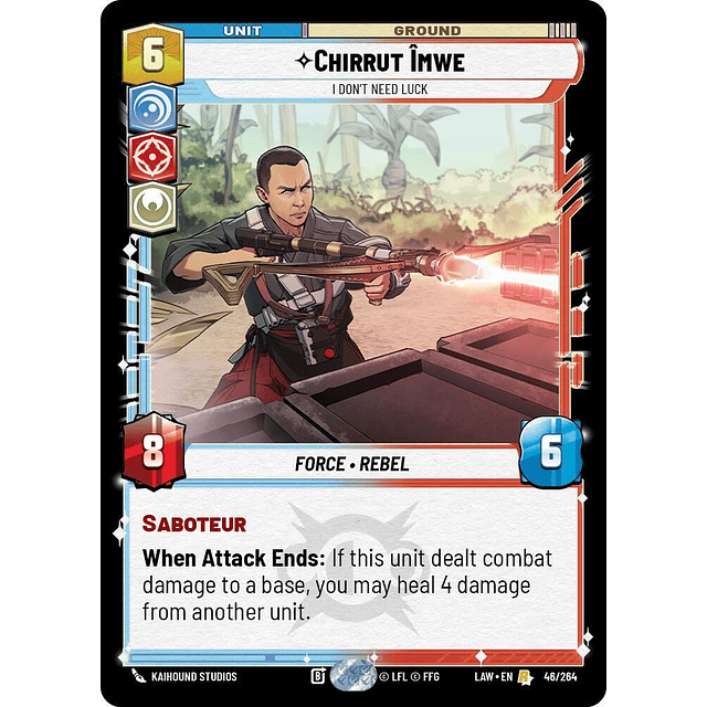 Chirrut Îmwe - I Don't Need Luck 