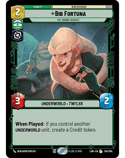 Bib Fortuna - Die Wanna Wanga?