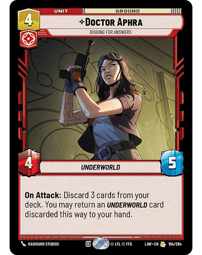 Doctor Aphra - Digging for Answers