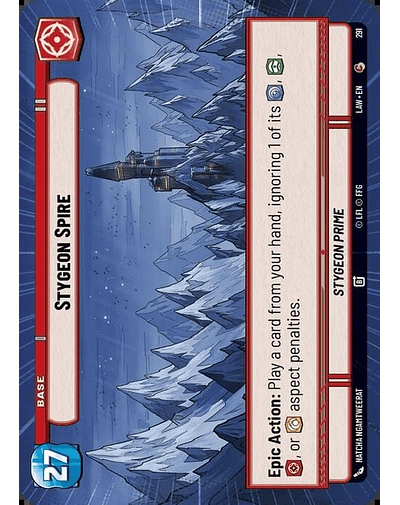 Stygeon Spire // Shield (Hyperspace)