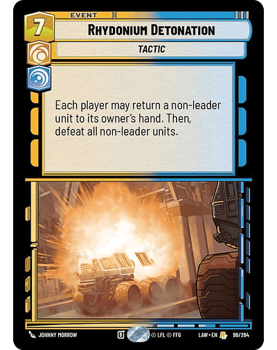 Rhydonium Detonation