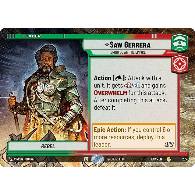 Saw Gerrera - Bring Down the Empire (Hyperspace)