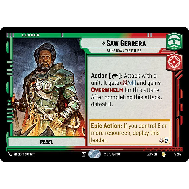Saw Gerrera - Bring Down the Empire