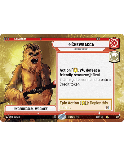 Chewbacca - Hero of Kessel (Hyperspace)