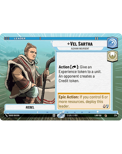 Vel Sartha - Aldhani Insurgent (Hyperspace)