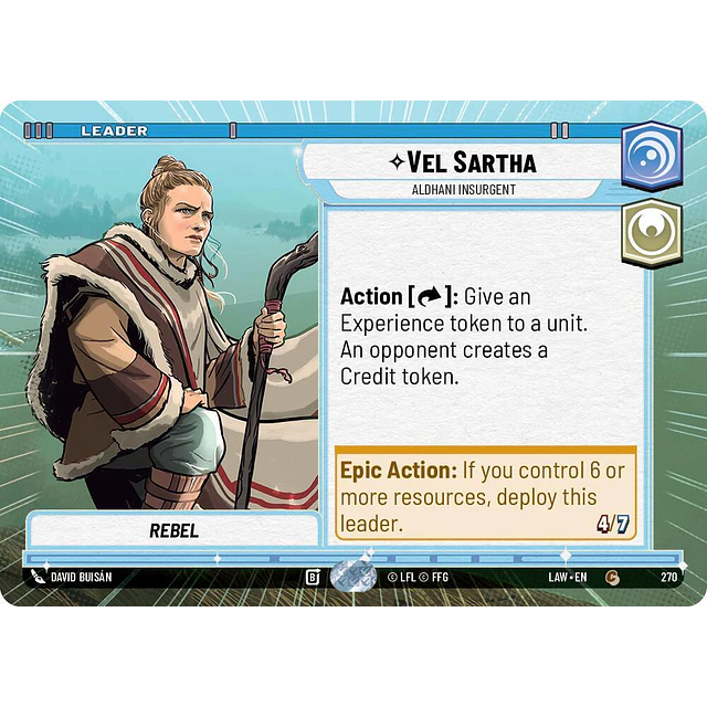 Vel Sartha - Aldhani Insurgent (Hyperspace)