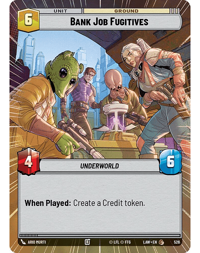 Bank Job Fugitives (Hyperspace)