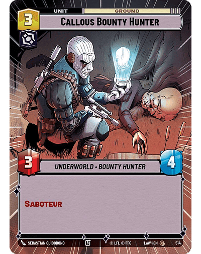 Callous Bounty Hunter (Hyperspace)