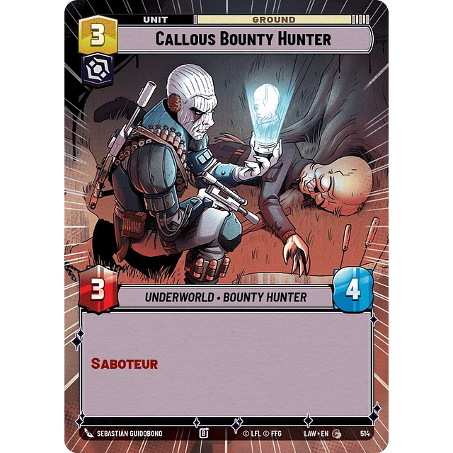 Callous Bounty Hunter (Hyperspace)