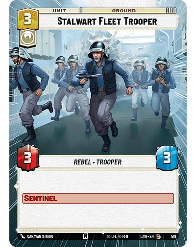 Stalwart Fleet Trooper (Hyperspace) 