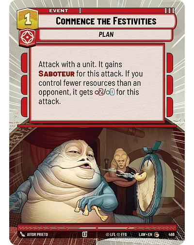 Commence the Festivities (Hyperspace)