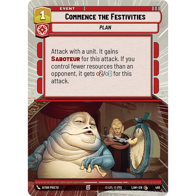 Commence the Festivities (Hyperspace) 1